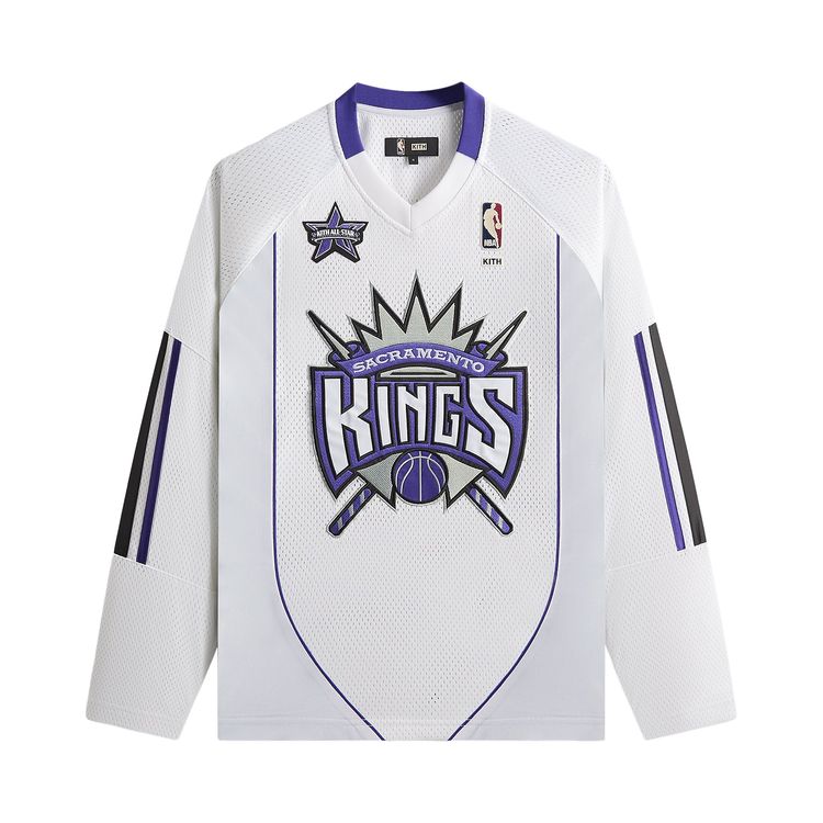 Kith For NBA All Star Sacramento Kings Samuel Shirt White