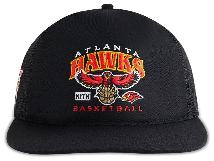 Kith x 47 For NBA All Star Atlanta Hawks Trucker Hat Black