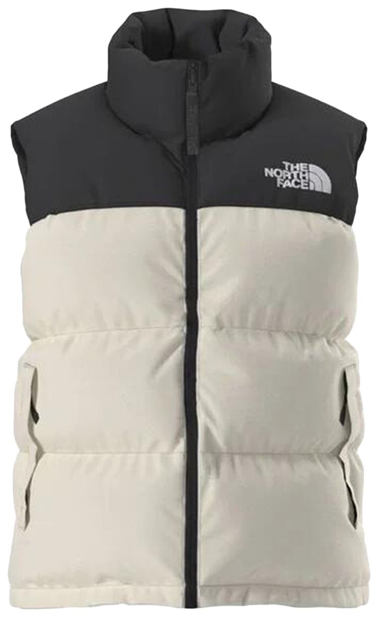 The North Face 1996 Retro Nuptse Vest White DuneTNF Black