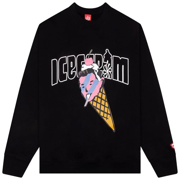 Icecream Cone Man Sweatshirt Black