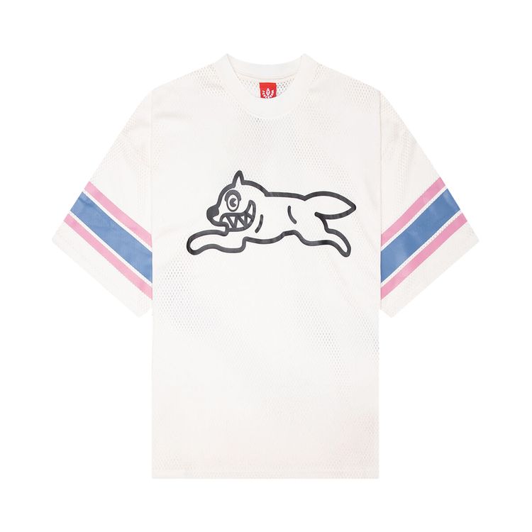 Icecream Hike Short Sleeve Knit Boxy Fit Antique White