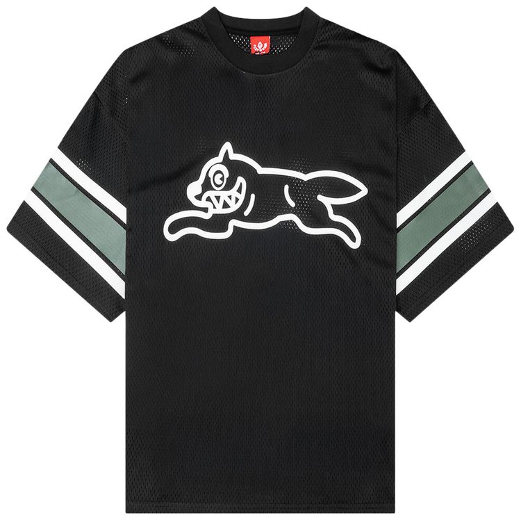 Icecream Hike Short Sleeve Knit Boxy Fit Black