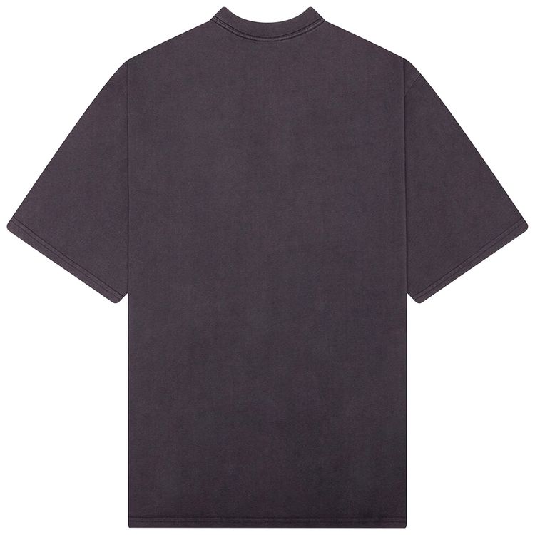 Icecream Static Short Sleeve Oversized Knit Charcoal Art