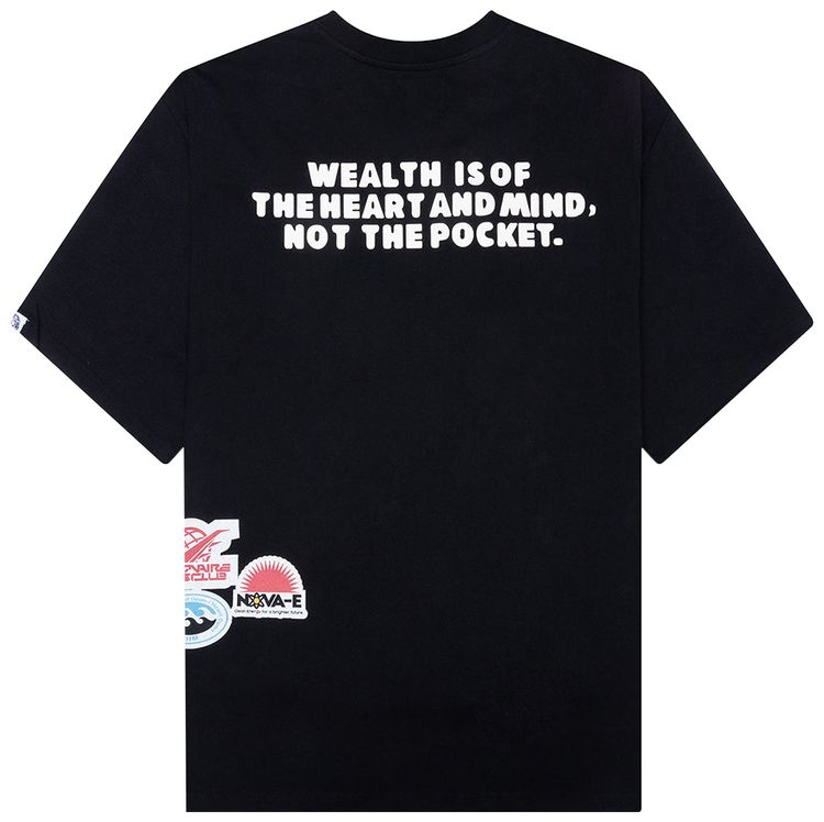 Billionaire Boys Club Hook Short Sleeve Knit Boxy Fit Black