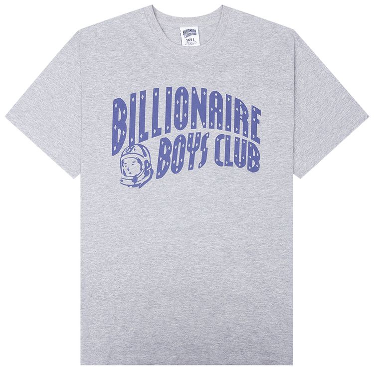 Billionaire Boys Club Curve Short Sleeve Tee Heather Grey