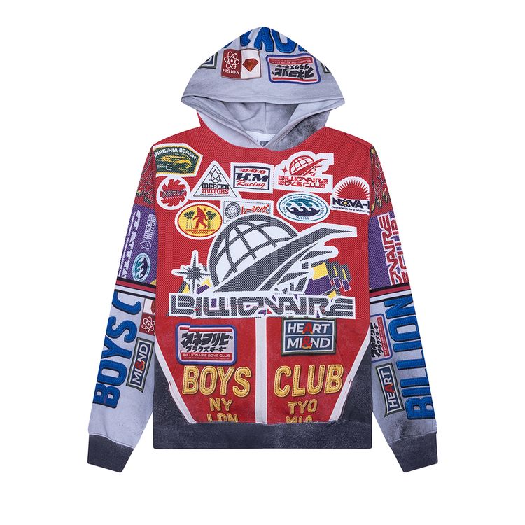 Billionaire Boys Club Outside Hoodie White