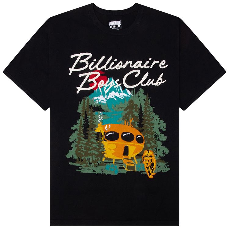 Billionaire Boys Club Peak Short Sleeve Knit Black