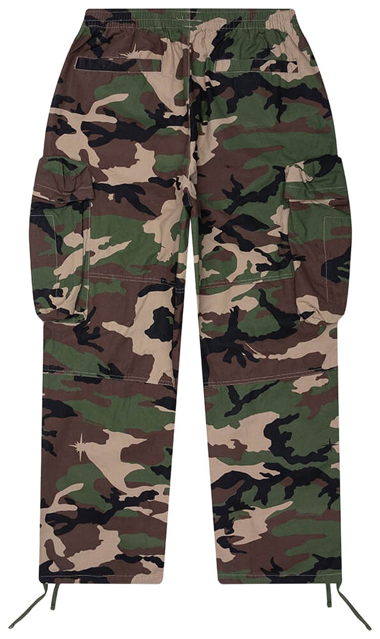 Billionaire Boys Club Star Camo Loose Fit Cargo Pants Kelp