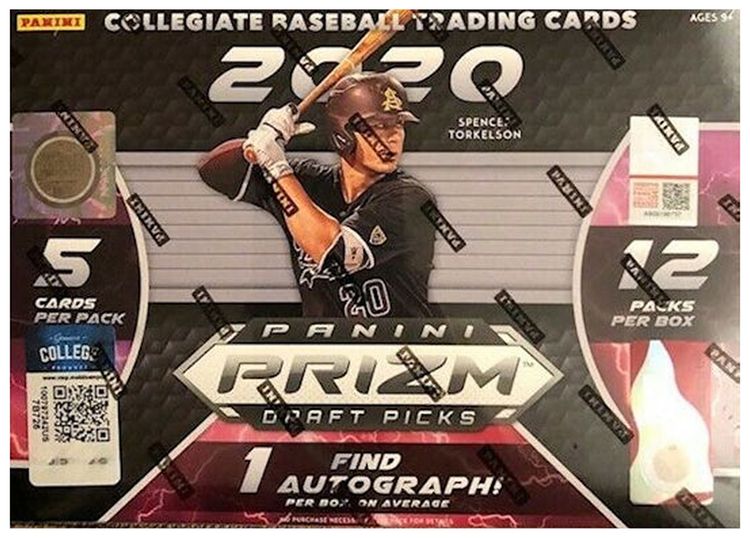2020 Panini Prizm Draft Picks Baseball Mega Box