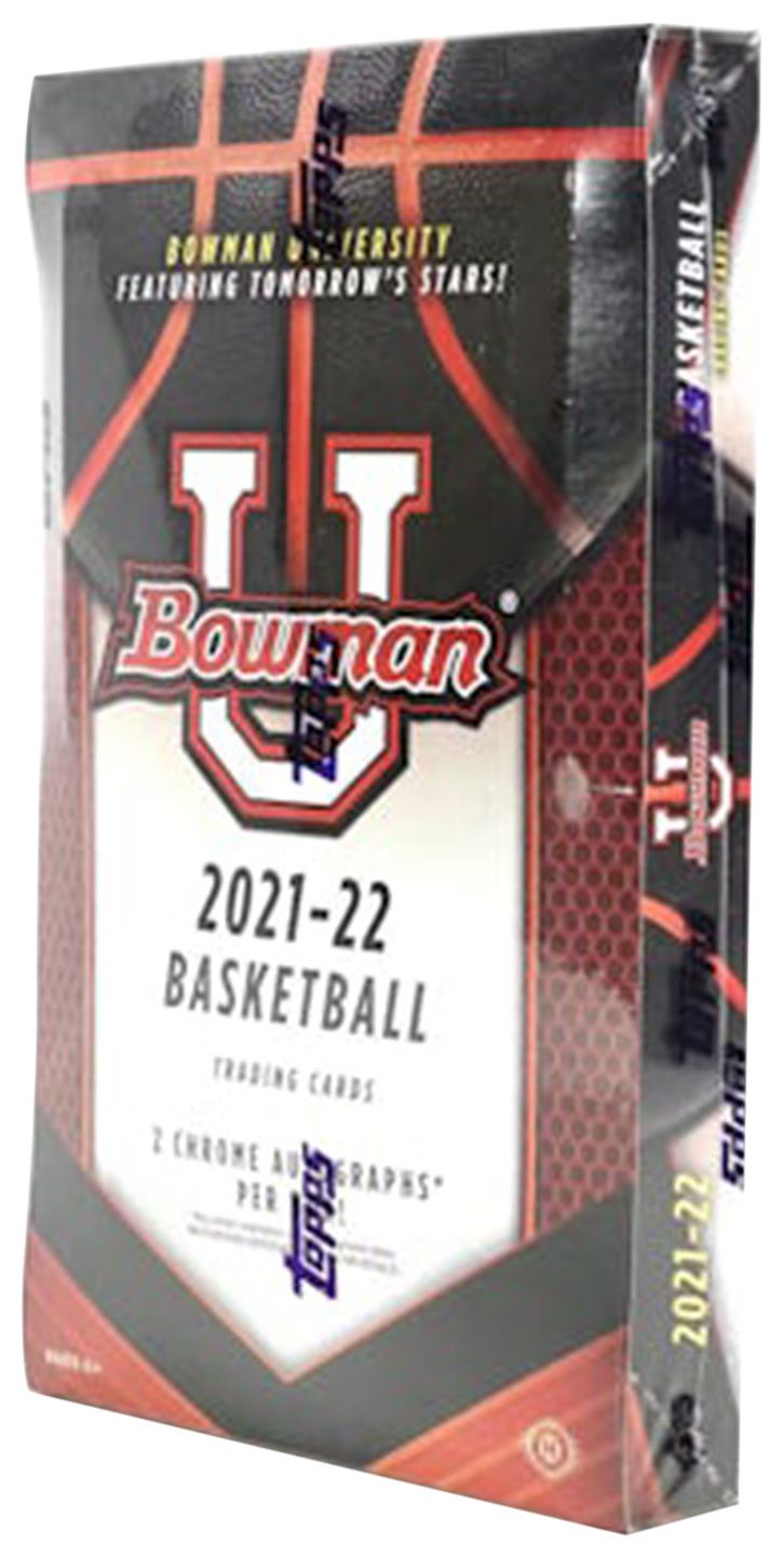 2021 22 Bowman University Basketball Hobby Box