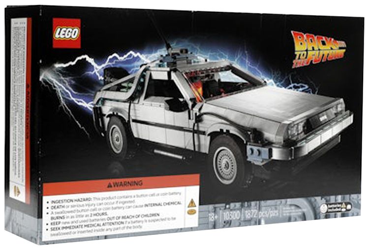 LEGO Back To The Future Delorean Time Machine Set