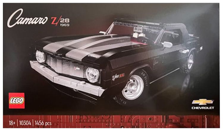 LEGO 1969 Chevrolet Camaro Z28 Set