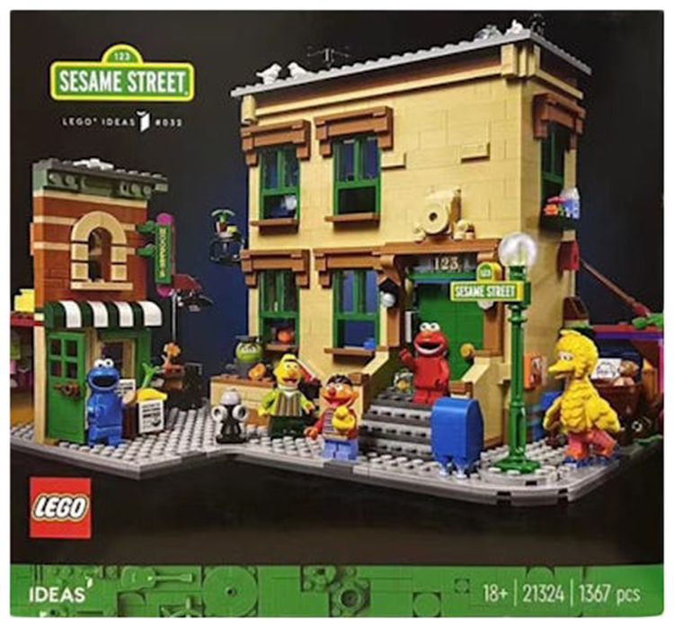 LEGO Ideas 123 Sesame Street Set