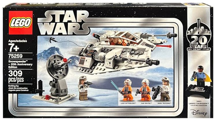 LEGO Star Wars Snowspeeder   20th Anniversary Edition Set