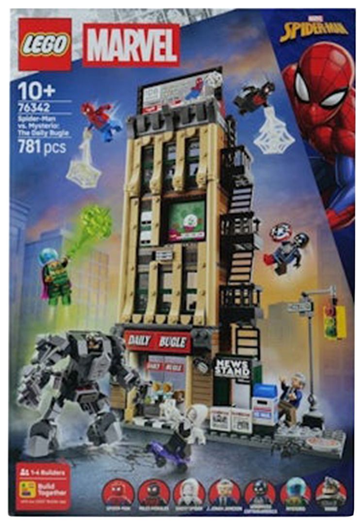 LEGO Marvel Spider Man Vs Mysterio The Daily Bugle Set
