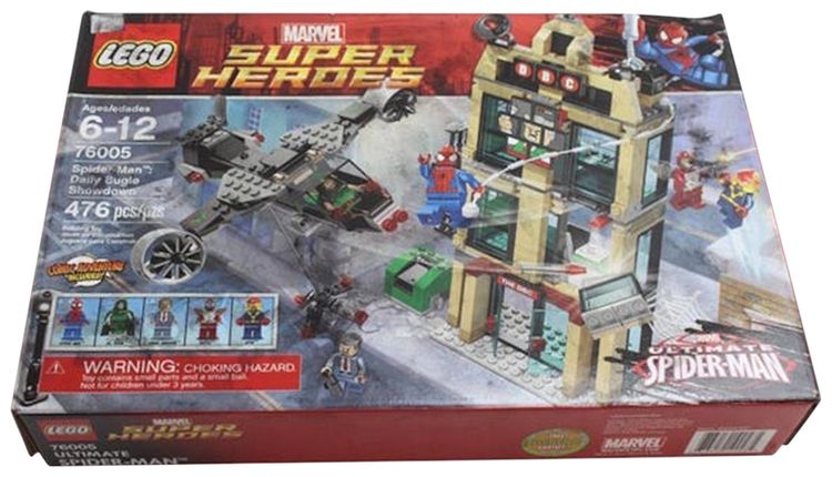 LEGO Marvel Super Heroes Spider Man Daily Bugle Showdown Set