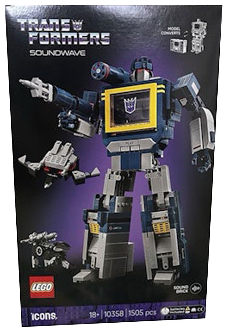 LEGO Iconstransformers Soundwave Set
