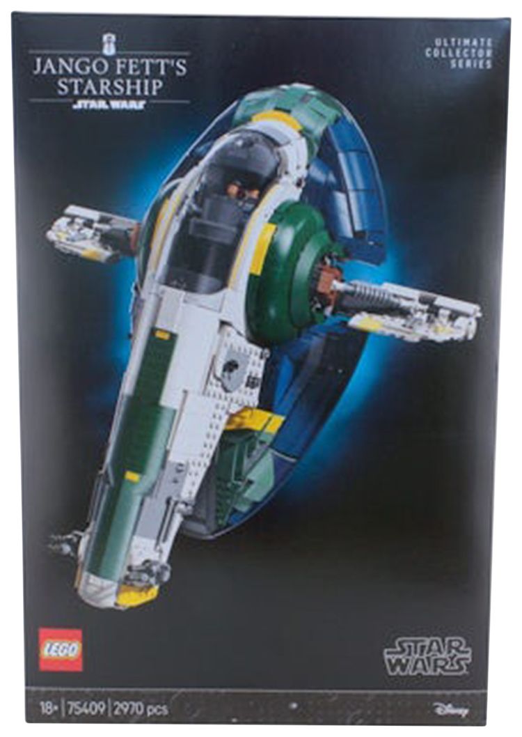 LEGO Star Wars Jango Fetts Firespray Class Starship Set