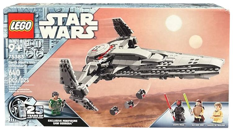 LEGO Star Wars Darth Mauls Sith Infiltrator Set