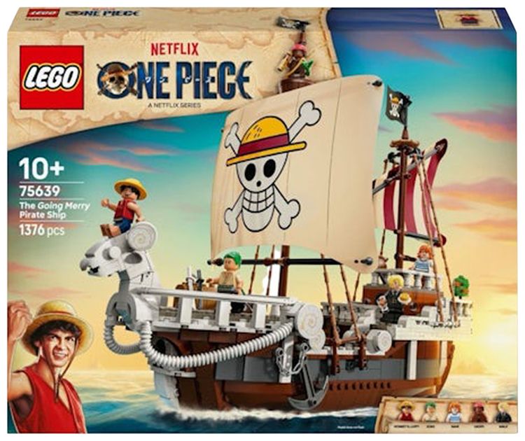 LEGO One Piece The Going Merry Pirate Ship Set