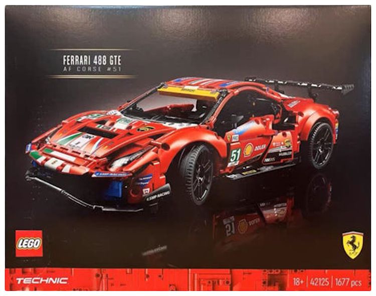 LEGO Technic Ferarri 488 Gte Af Corse 51 Set