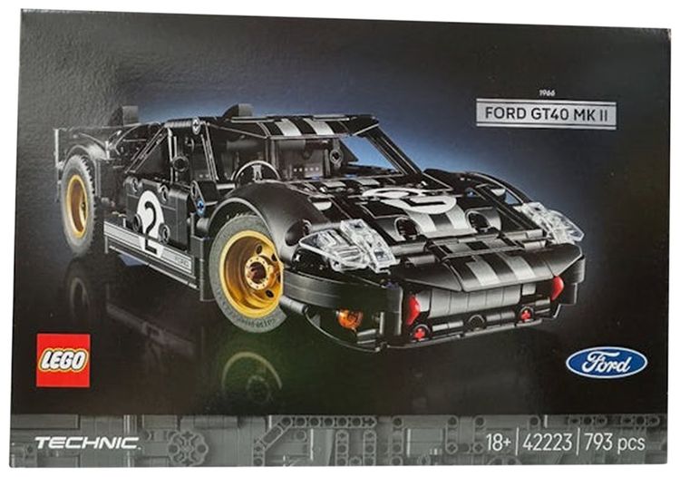 LEGO Techinic 1966 Ford Gt40 Mkii Race Car Set