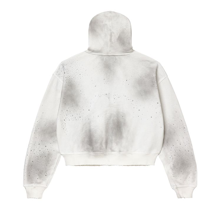 Vale Forever Classico Zip Up Hoodie White