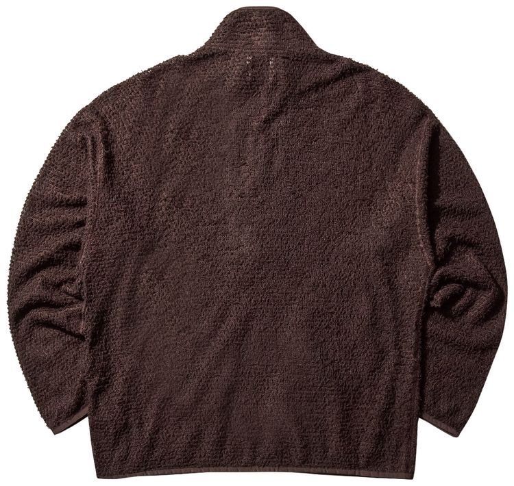 ROA Ocular Polartec Alpha Half Zip Knitwear Brown