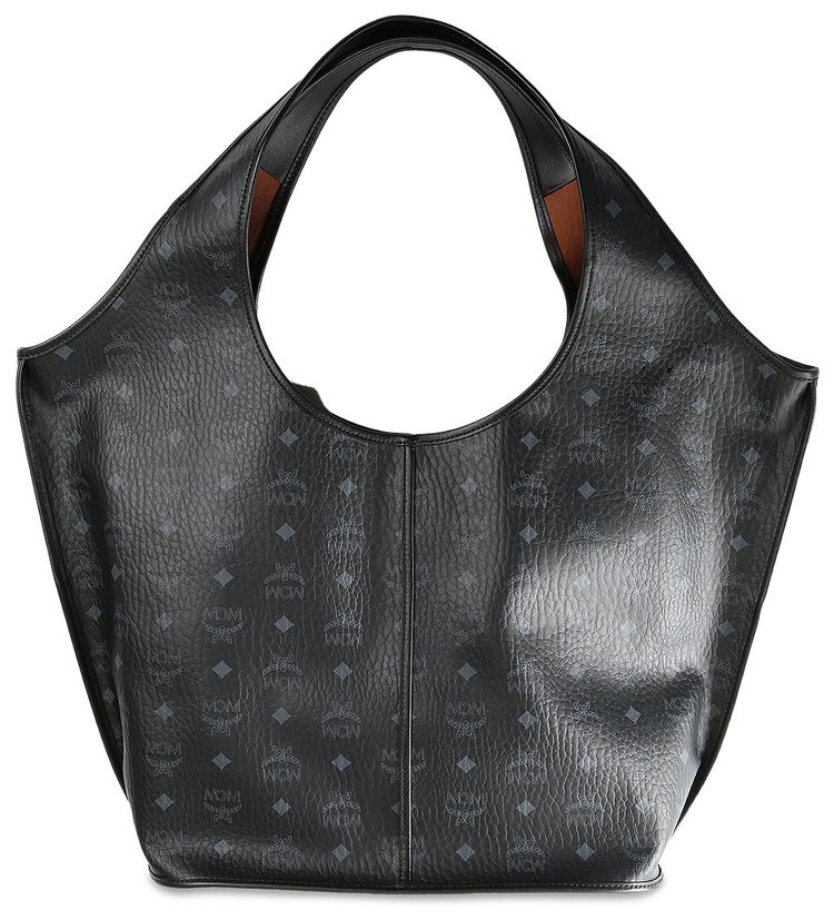 MCM Aren VI X Large Shopper Bag Black
