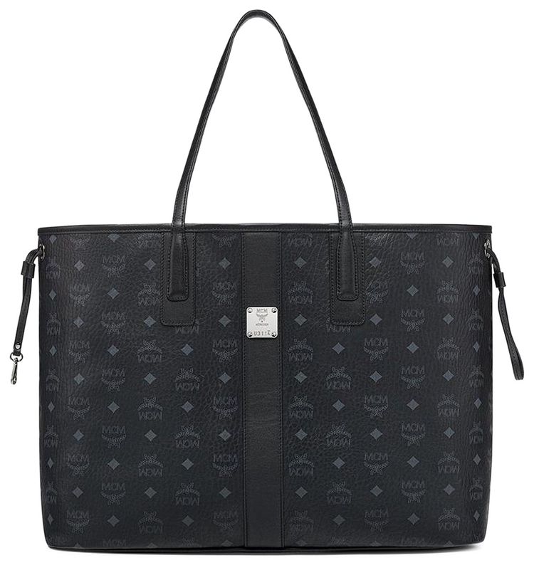 MCM Liz VI Large Shopper Black