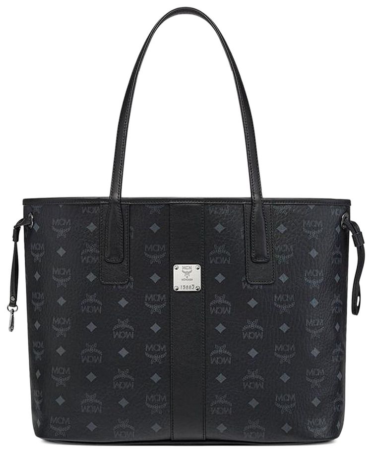 MCM Liz VI Shopper Medium Bag Black