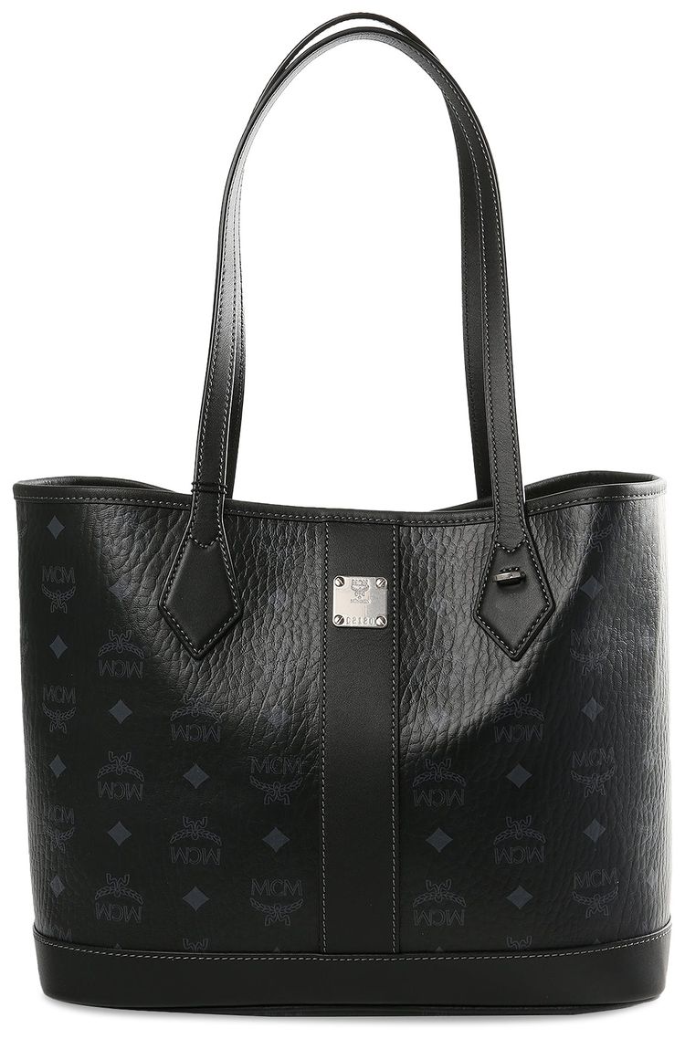 MCM Liz VI Shopper Small Bag Black