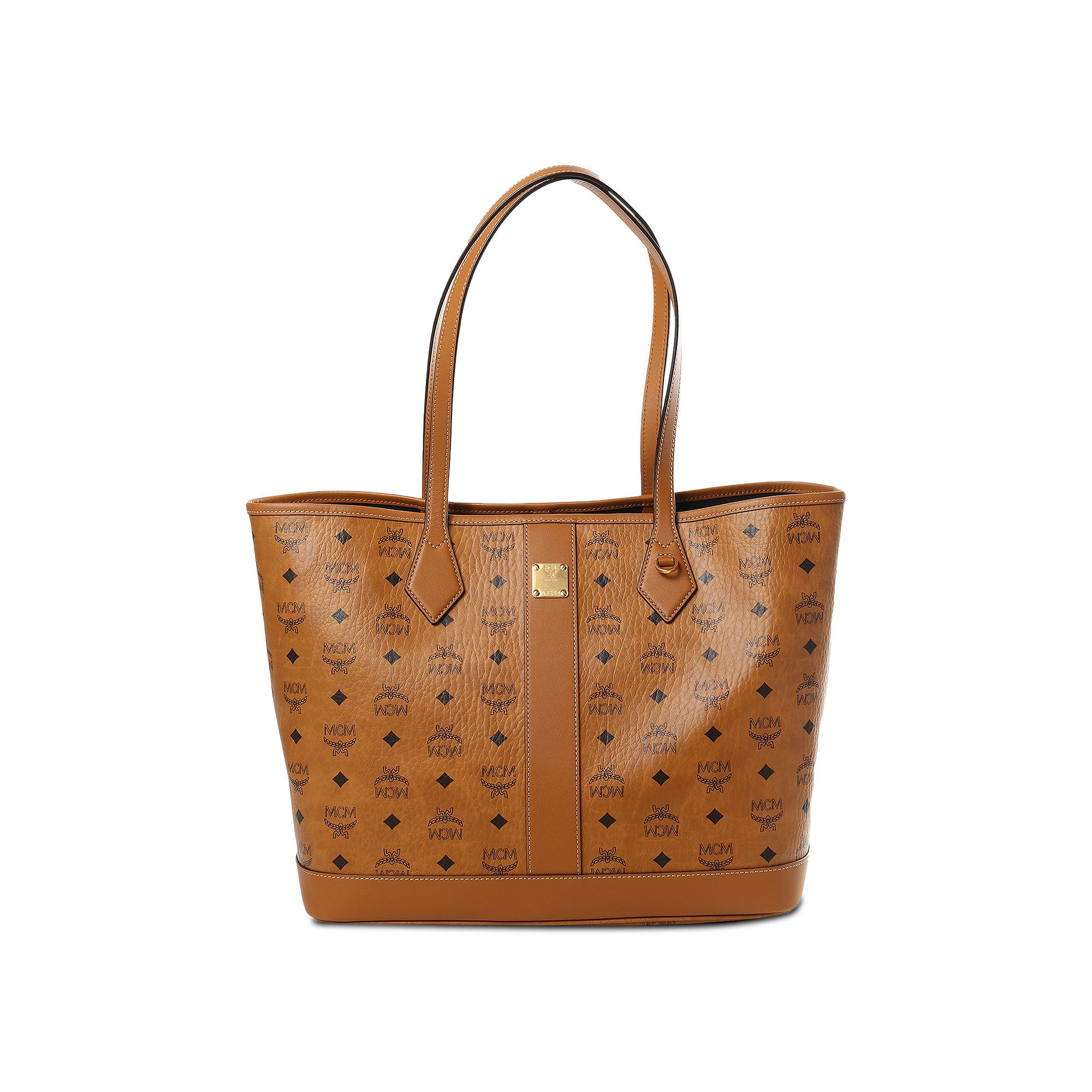 Buy MCM Liz VI Shopper Medium Bag 'Cognac' - MWPGSLR02 COGN | GOAT AE