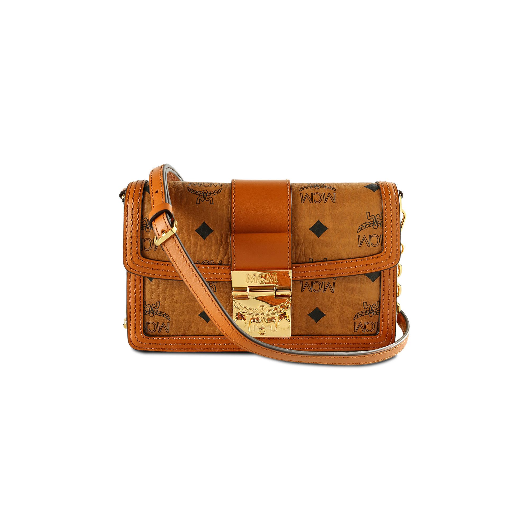 Buy MCM Tracy VI Mini Crossbody 'Cognac' - MWRBAWO05 COGN | GOAT