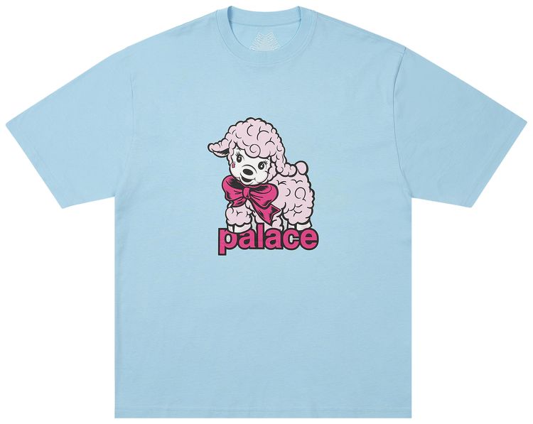 Palace Lamb T Shirt Skyline Blue