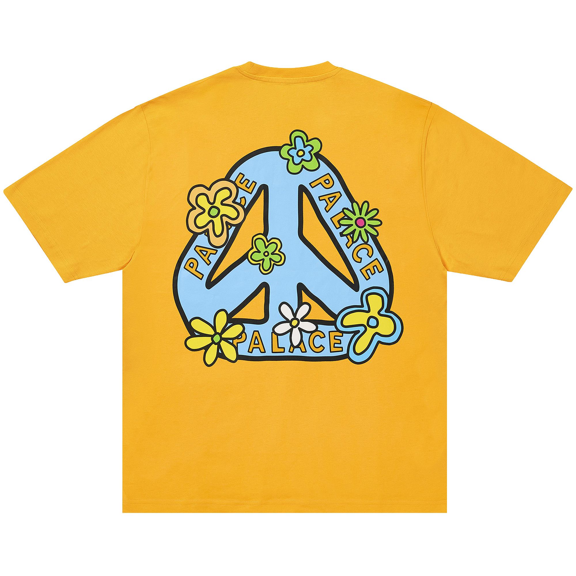 Buy Palace Me Myself And Tri T-Shirt 'Sunny Yellow' - P30TS055 | GOAT
