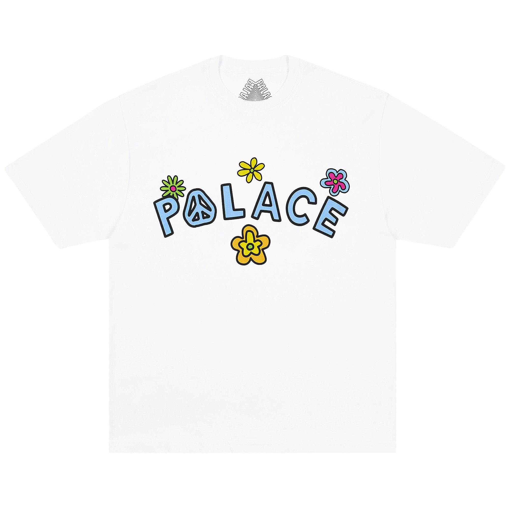 Buy Palace Me Myself And Tri T-Shirt 'White' - P30TS051 | GOAT