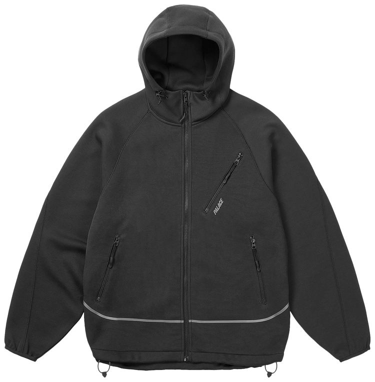 Palace Sporty Zip Hood Black