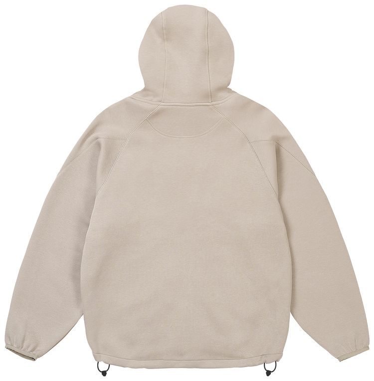 Palace Sporty Zip Hood Concrete Grey