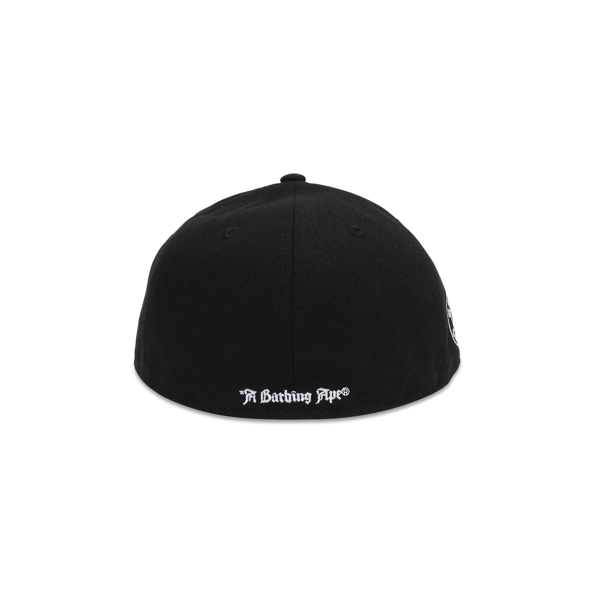 Buy BAPE x New Era 59FIFTY LP Logo Cap 'Black' - 1L83 180 902