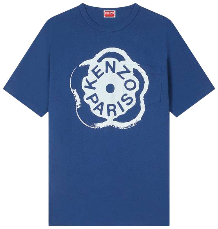 Kenzo Boke Flower 20 Classic T Shirt Blue