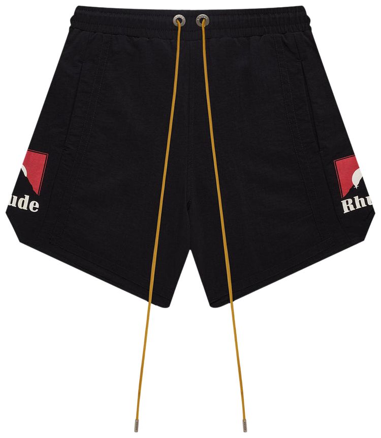 Rhude Moonlight Logo Short Black