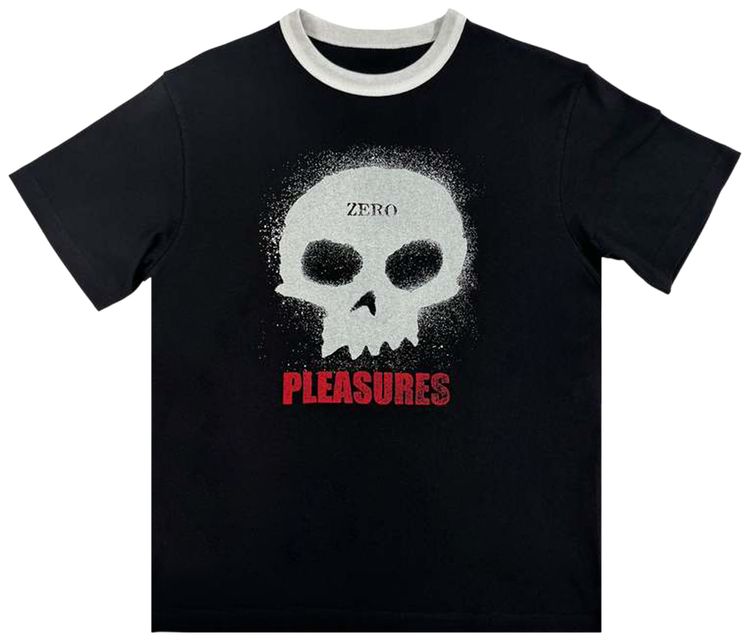 Pleasures Single Skull Heavyweight T Shirt Black