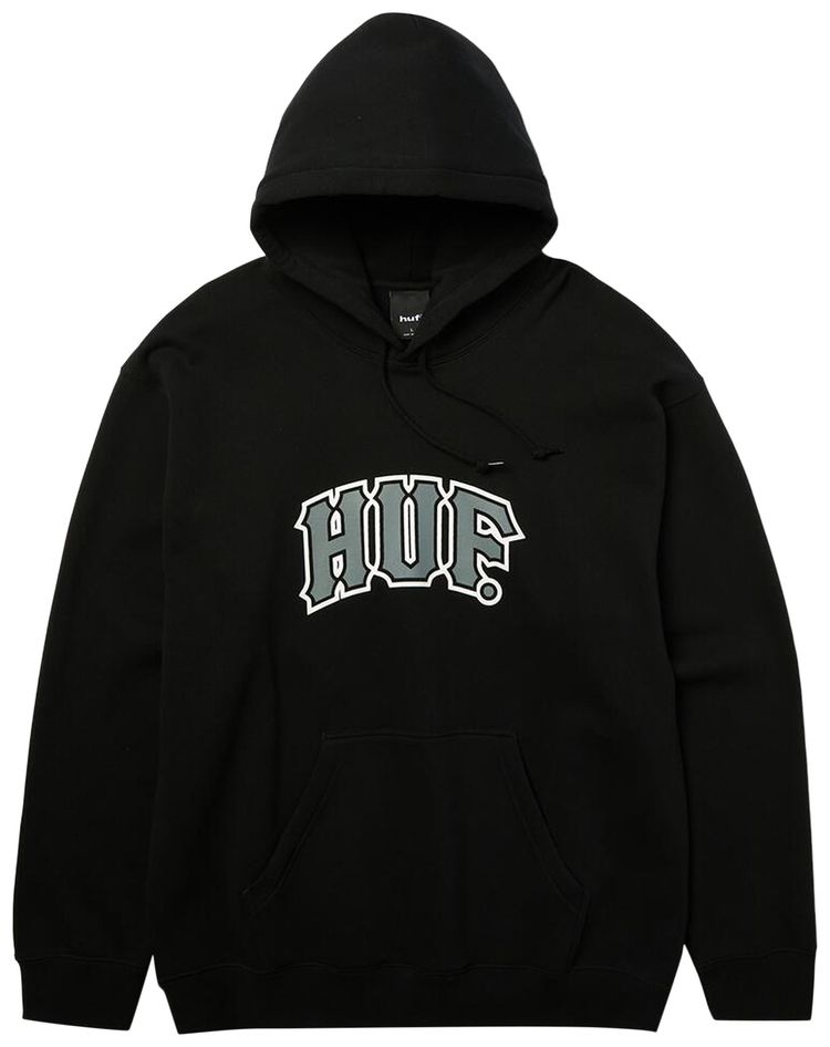 HUF Classic Arch Po Hoodie Black