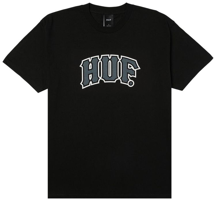 HUF Classic Arch Short Sleeve Tee Black