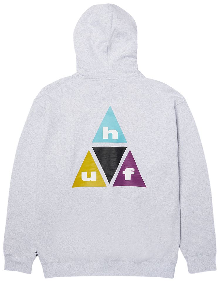 HUF Prism Tt Po Hoodie Heather Grey
