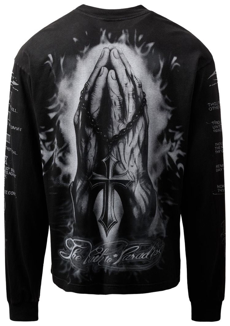 Hellstar Laugh Now Cry Later Long Sleeve Black