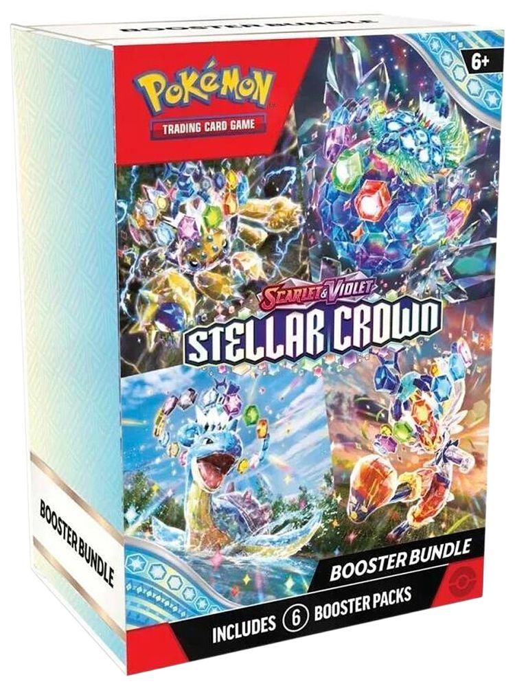 Pokemon Scarlet  Violet Stellar Crown Booster Bundle
