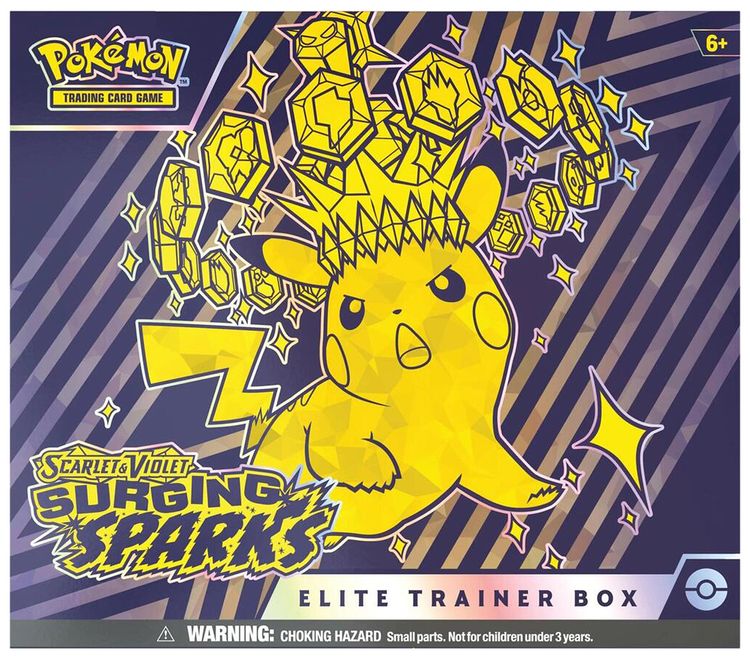 Pokemon Scarlet  Violet Surging Sparks Elite Trainer Box