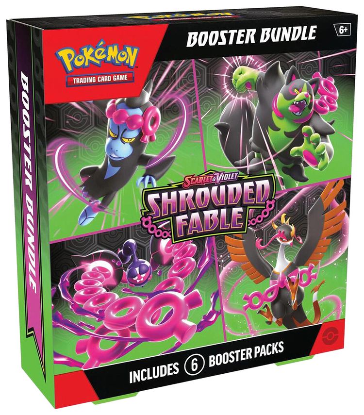 Pokemon Scarlet  Violet Shrouded Fable Booster Bundle